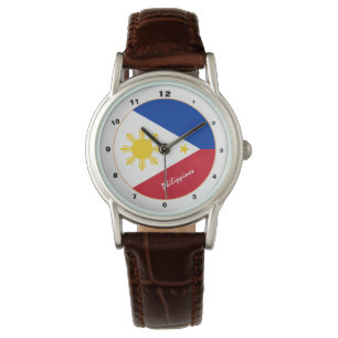 Philippine Flag & Philippines fashion /design Watch