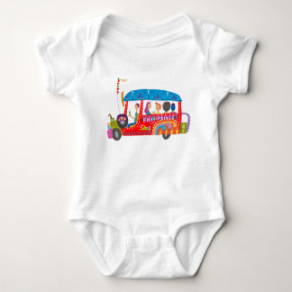 Philippine Jeepney Baby Bodysuit