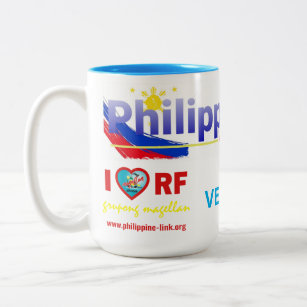 Philippine-Link & Magellan Logo & Callsigns Mug
