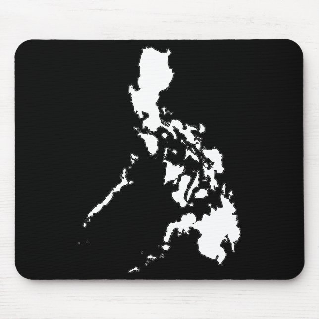 Philippine Map Mouse Mat (Front)