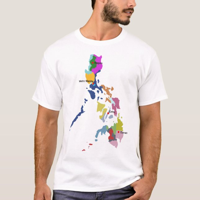 Philippine Map Tshirt (Front)