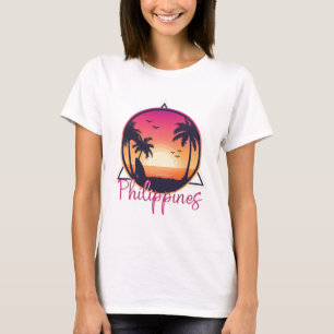 Philippine Pride Beach Surfing Gift Philippines T-Shirt