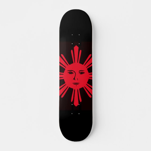 Philippine Sun of Liberty Skateboard (Front)