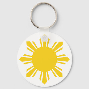 Philippine Sun, Pinoy Sun, Filipino Sun Key Ring