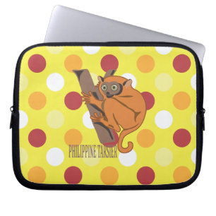 Philippine tarsier laptop sleeve