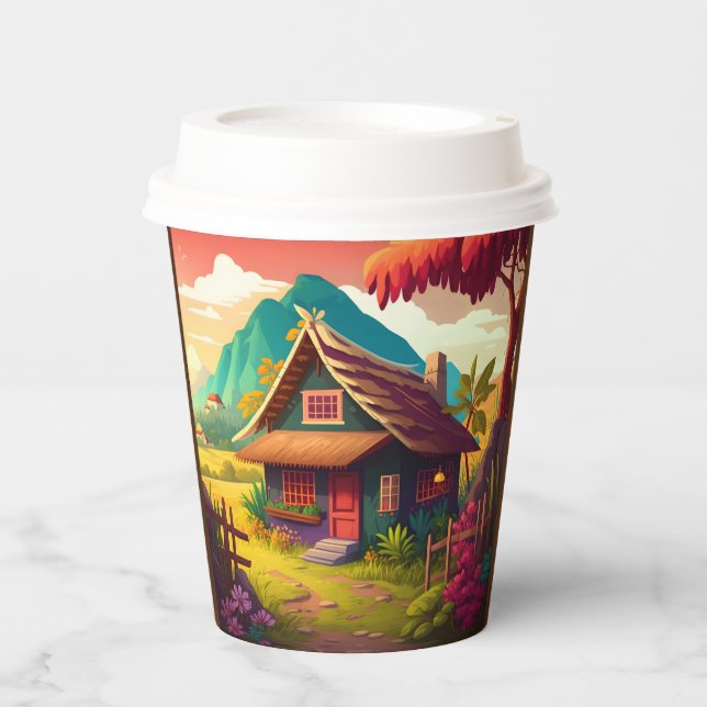 Philippine Traditional House-36543 Paper Cups (Front)