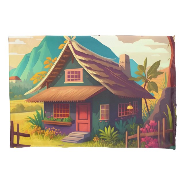 Philippine Traditional House-36543 Pillowcase (Front)
