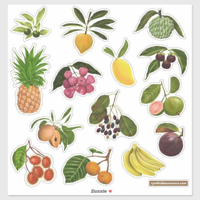 Philippine / Tropical Fruits (Sheet)