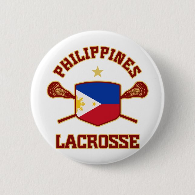 Philippines 6 Cm Round Badge (Front)
