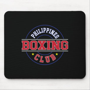 Philippines Boxing Club Gym Boxer Filipino Pinoy P Mouse Mat