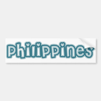 Philippines Bumper Sticker