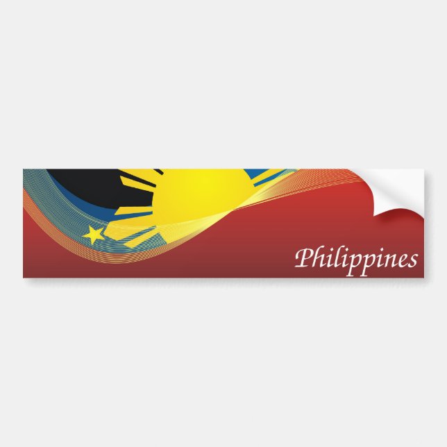 Philippines Bumper Sticker (Front)