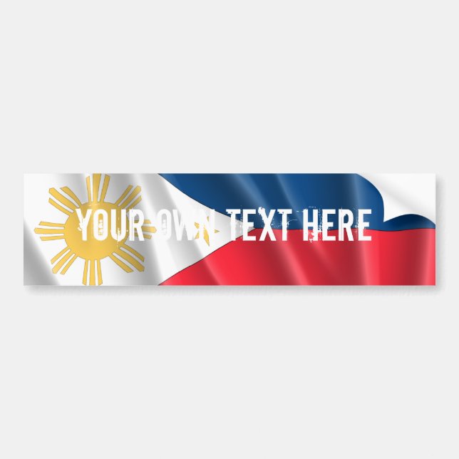 PHILIPPINES BUMPER STICKER (Front)