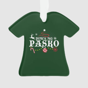 Philippines Christmas Tagalog - Diwa ng Pasko  Ornament