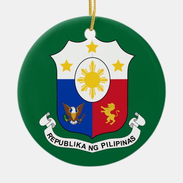 Philippines COA Christmas Ornament (Front)