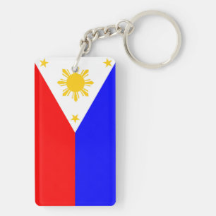 Philippines country flag nation symbol key ring