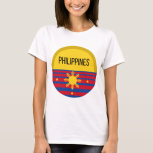 Philippines Cute Design Ideas Pattern Sunset T-Shirt