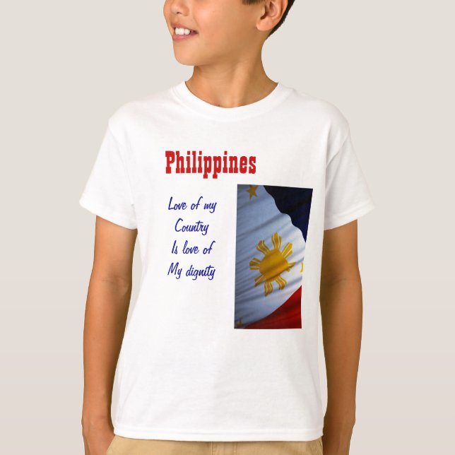 Philippines dignity t-shirts (Front)