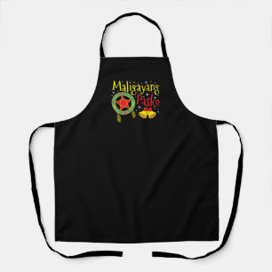 Philippines Filipino Christmas Maligayang Pasko Apron
