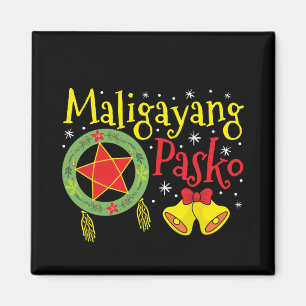 Philippines Filipino Christmas Maligayang Pasko Magnet
