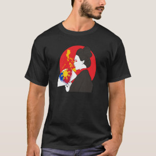 Philippines Filipino Japanese Japan Japino Flag Fr T-Shirt