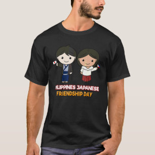 Philippines Filipino Japanese Japan Japino Proud M T-Shirt