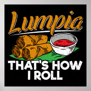 Philippines Filipino Lumpia Food Gift - Quote Poster