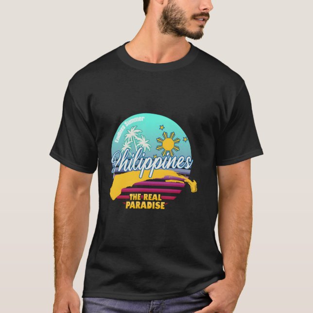 Philippines Filipino Paradise Islands Summer I Gif T-Shirt (Front)