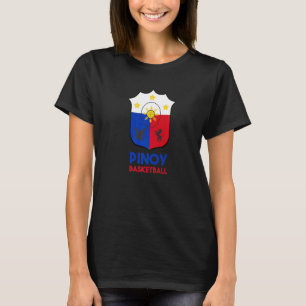 Philippines Filipino Pinoy Basketball Basket Ball T-Shirt