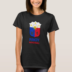 Philippines Filipino Pinoy Basketball Basket Ball T-Shirt