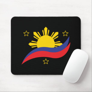 Philippines Filipino Pinoy Flag Mouse Mat