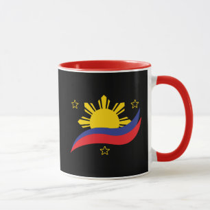 Philippines Filipino Pinoy Flag Mug