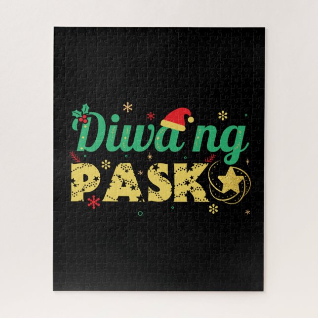 Philippines Filipino Spirit of Christmas Jigsaw Puzzle (Vertical)