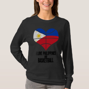 Philippines Filipino Sport Basketball Basket Ball T-Shirt