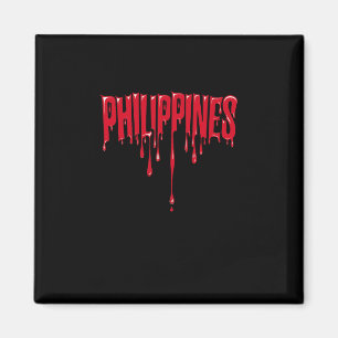 Philippines Filipino Vacation Vintage Souvenir Man Magnet