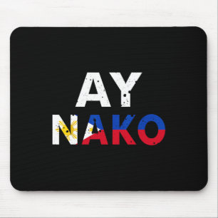 Philippines Filipino Vacation Vintage Souvenir Man Mouse Mat