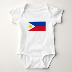 Philippines Flag Baby Bodysuit