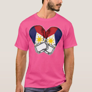 Philippines Flag Boxing Boxer 	 Pinoy Filipino Fla T-Shirt