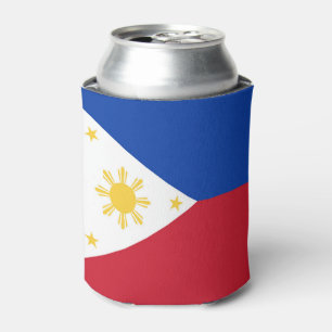 Philippines flag can cooler