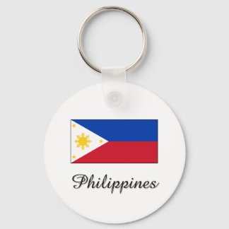 Philippines Flag Design Key Ring
