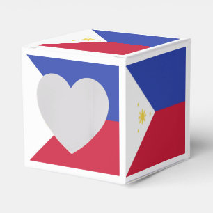 Philippines Flag Emblem Favour Box