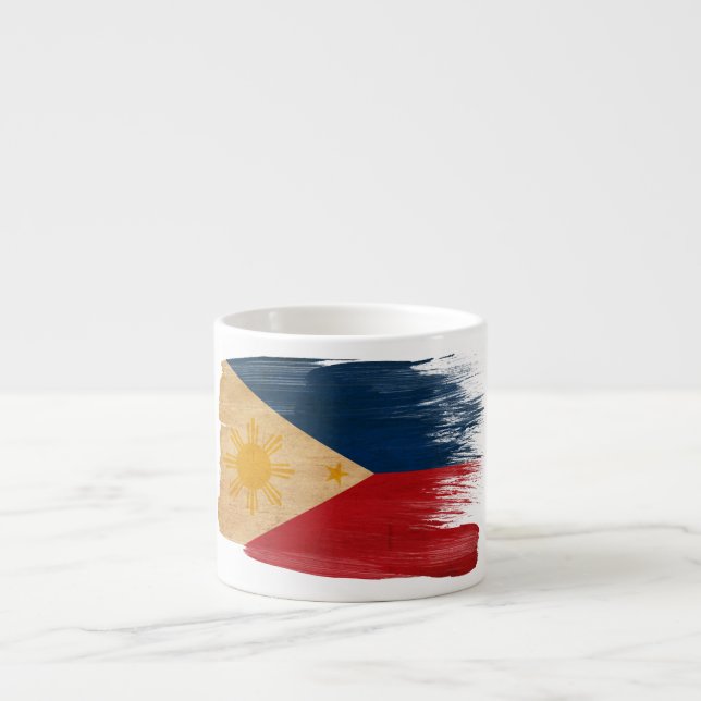 Philippines Flag Espresso Cup (Front)