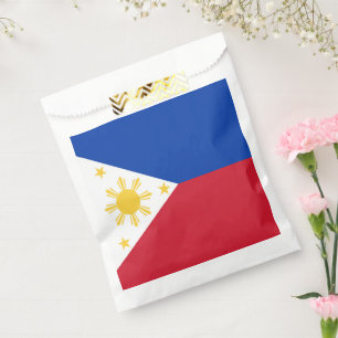 Philippines flag favour bags