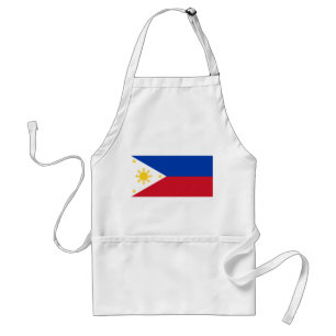 Philippines Flag Filipino Flag Standard Apron