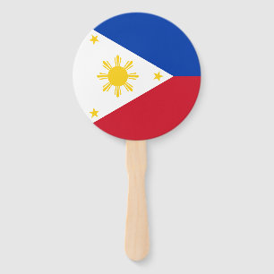 Philippines Flag Hand Fan