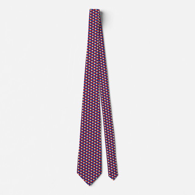 Philippines Flag Honeycomb Tie (Front)