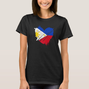Philippines Flag I love It is in my DNA Gift Filip T-Shirt