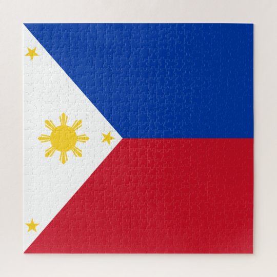 Philippines Flag Jigsaw Puzzle Zazzle.co.uk