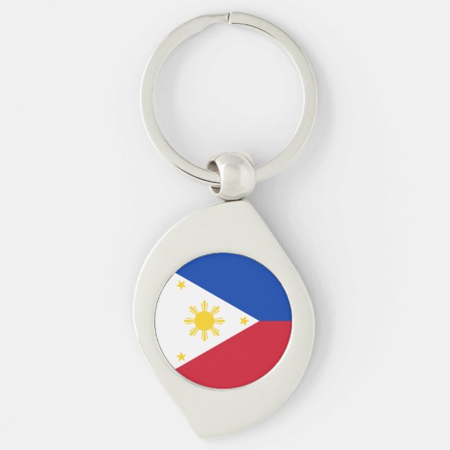 Philippines Flag Key Ring (Front)