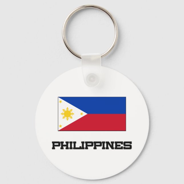 Philippines Flag Key Ring (Front)